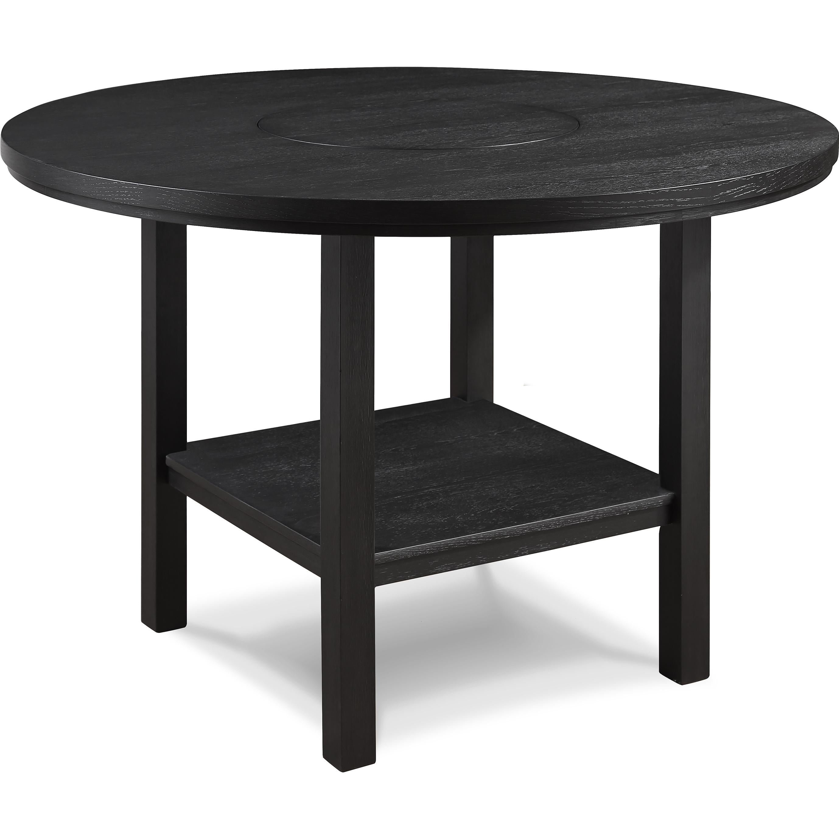 Crown Mark Guthrie 2711T-54 Round Counter Height Dining Table with Lazy Suzan IMAGE 1